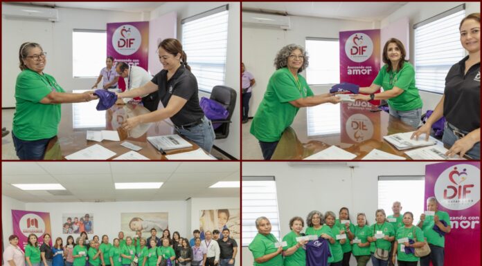 DIF Matamoros entrega becas “Tamaulipas te Agradece” a jóvenes y adultos mayores