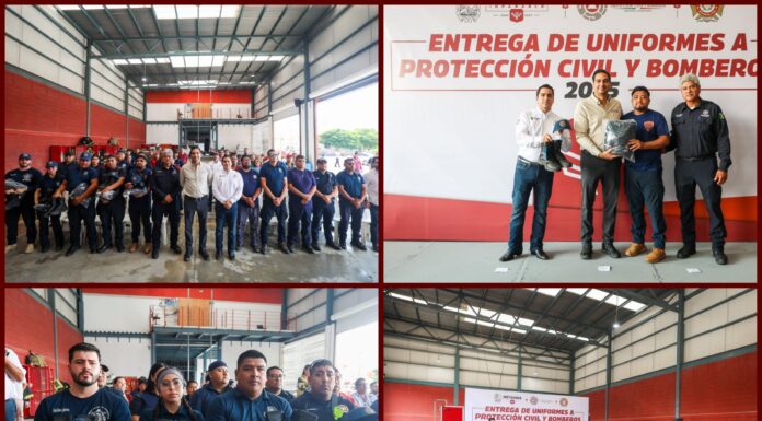 Fortalece Carlos Peña Ortiz seguridad y dignifica a Protección Civil