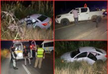 Choque en la carretera Mante–Limón deja solo daños materiales