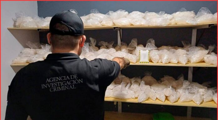 Aseguran 385 kilos de metanfetamina en operativo federal en Culiacán