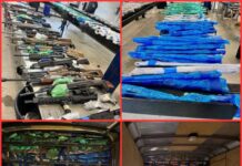 Detienen a padre e hijo por contrabandear casi 400 armas hacia México