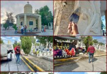 Gobierno de Reynosa refuerza limpieza en panteones municipales