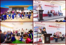 Inauguran nueva aula en jardín de niños Gabriel García Márquez