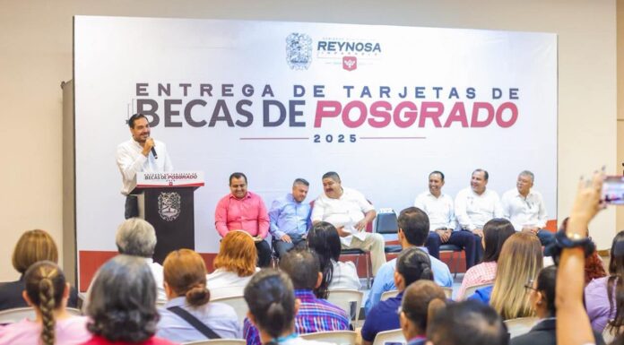 Impulsa Reynosa la educación con becas de posgrado 2025