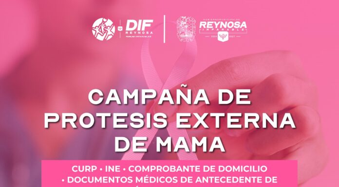 Fortalece DIF-Reynosa el cuidado de la salud femenina con campaña gratuita de prótesis