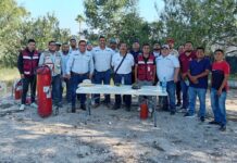 Recibió personal de COMAPA capacitación de uso y manejo de extintores