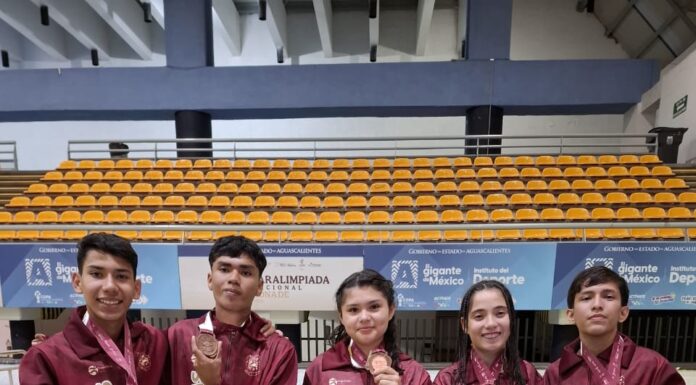 Tamaulipas brilla con 33 medallas en la Paralimpiada Nacional 2025