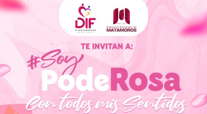 DIF Matamoros impulsa “Con todos mis Sentidos” para promover mastografías gratuitas
