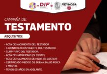 Impulsan DIF-Reynosa y Voluntariado campaña de Testamento para proteger el patrimonio familiar
