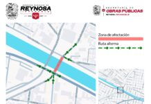 Permanece cerrado cruce por obra hidráulica en colonia Ferrocarril