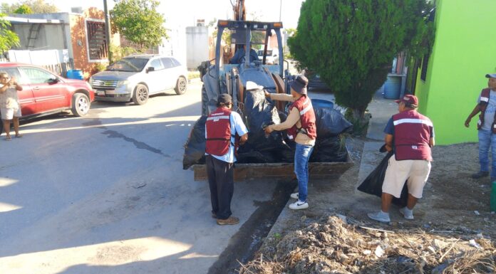 Limpia y recupera espacios públicos el Gobierno de Reynosa