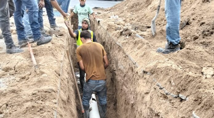 Rehabilita COMAPA red de drenaje sanitario en Lomas de Valle Alto