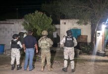 Cateo en Reynosa asegura droga y “ponchallantas”