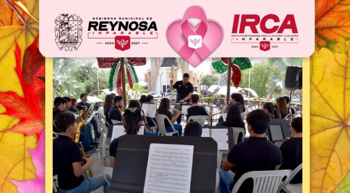 Lleva Gobierno de Carlos Peña Ortiz música y danza a las plazas de Reynosa