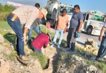 Realiza COMAPA trabajos de sondeo a fin de evitar afectaciones en la laguna La Escondida