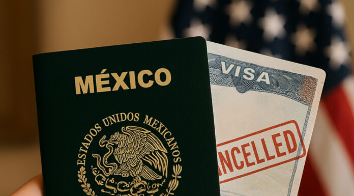 EE.UU. aclara motivos y proceso de cancelación de visas en México