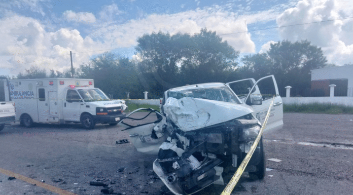 Choque en carretera de Tamaulipas deja seis heridos, entre ellos médicos y estudiantes