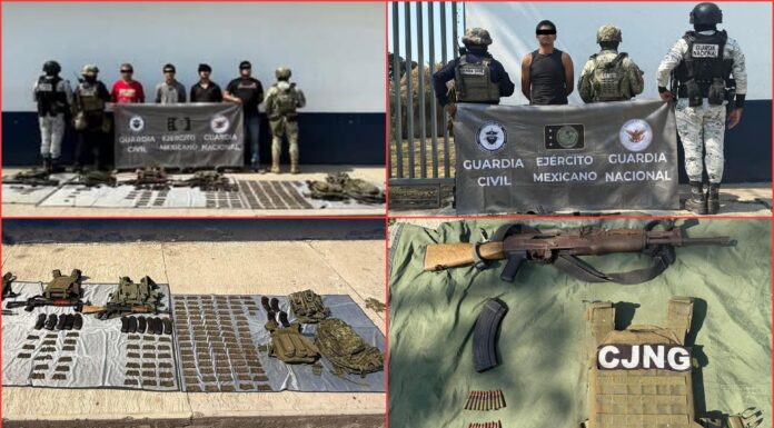 Extorsionadores en Michoacán caen durante operativo federal