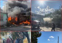 Incendio en vivienda apaga celebración familiar y deja devastación