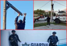 Operativo revienta videovigilancia ilegal en Valle Hermoso