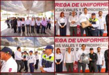 Reynosa entrega uniformes y equipo táctico a corporaciones