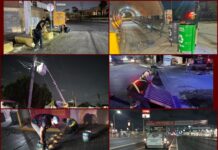 Refuerzan limpieza con jornadas nocturnas en Reynosa