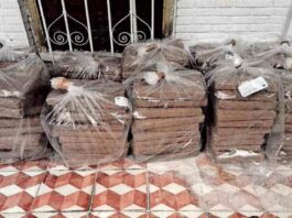 Marihuana: FGR revienta tráiler con más de 2.9 toneladas ocultas en estructuras de cemento