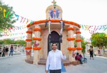 Visitó Carlos Peña Ortiz Visita panteón municipal Sagrado Corazón