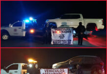 Guardia Estatal recupera tres vehículos con reporte de robo en la frontera