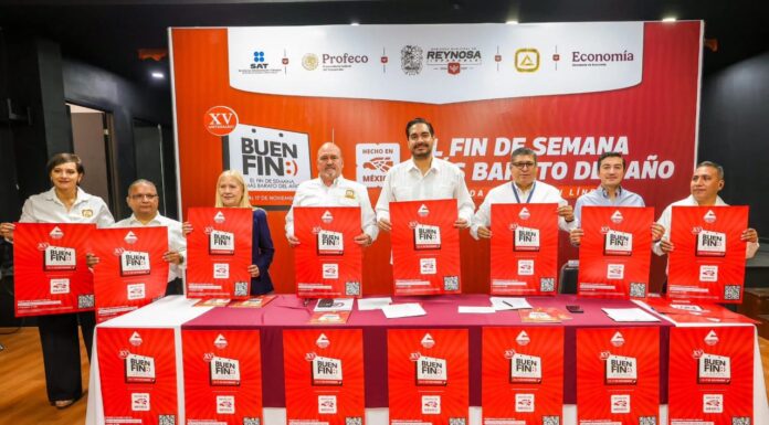 Dieron a conocer Alcalde Carlos Peña Ortiz, PROFECO y CANACO, El Buen Fin 2025