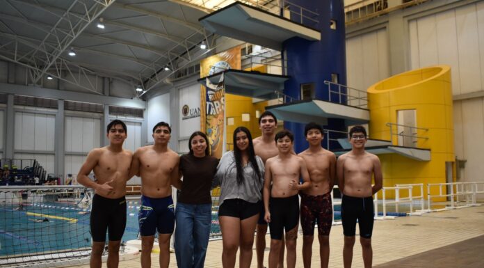 Participaron en Abierto Mexicano de Natación 2025 con apoyo de Carlos Peña Ortiz