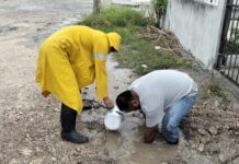 Atendió COMAPA fugas de agua potable en distintos sectores de Reynosa