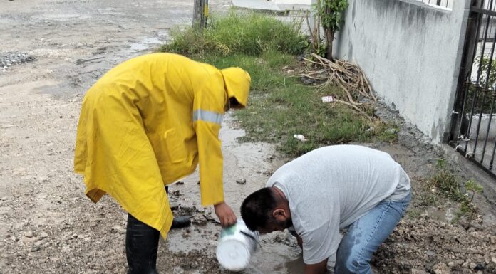 Atendió COMAPA fugas de agua potable en distintos sectores de Reynosa