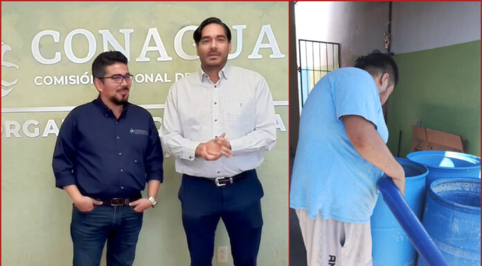 Alcalde y CONAGUA garantizan abasto de agua con pipas en Reynosa