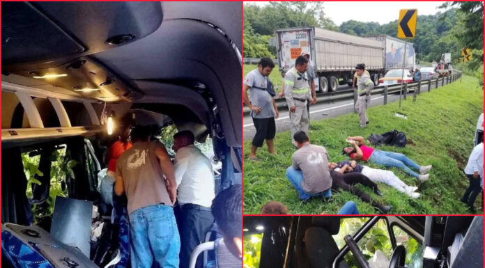 Grave accidente de ADO deja más de una docena de heridos en la Coatzacoalcos–Villahermosa
