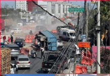 Accidente en Apodaca deja un lesionado y caos vial por varias horas