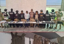 Detiene Fuerza Civil a cuatro presuntos delincuentes tras enfrentamiento en Linares; seis logran escapar