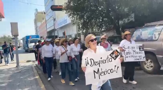 Ciudad Victoria se suma a marcha nacional contra la violencia y por la seguridad en México