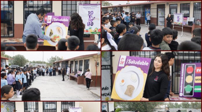 DIF Matamoros impulsa hábitos saludables en escuelas