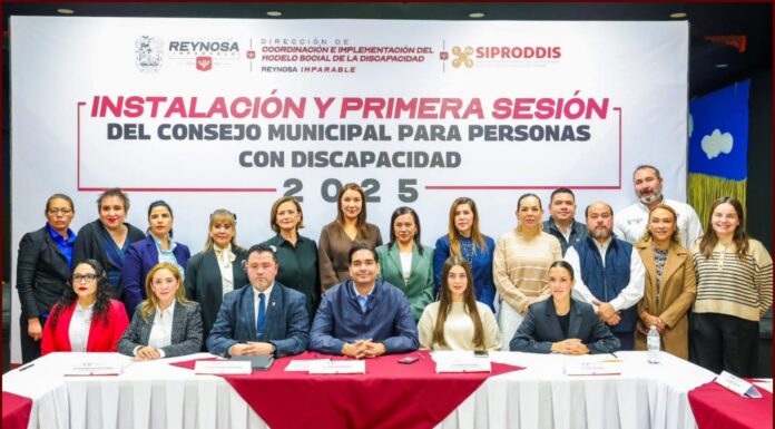 Instala Consejo Municipal para Personas con Discapacidad