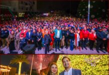 Encendido del Pino reúne a más de 10 mil en Reynosa