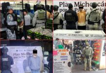 Golpe al crimen: 180 detenidos y arsenal asegurado