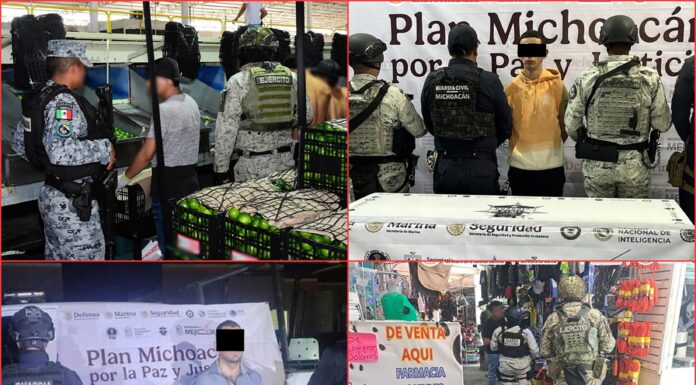 Golpe al crimen: 180 detenidos y arsenal asegurado