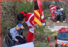 Abandonan a mujer de la tercera edad en camino rural