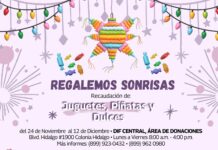 Regalemos Sonrisas, dona Juguetes, Piñatas y Dulces para los niños reynosenses
