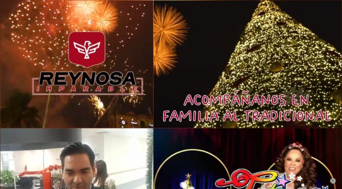ANUNCIA ALCALDE CARLOS PEÑA ORTIZ ENCENDIDO DEL PINO NAVIDEÑO Y GIRA DE POSADAS EN REYNOSA