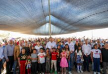Convivió Alcalde Carlos Peña Ortiz con más de 2 Mil 500 habitantes de Villas de Esmeralda