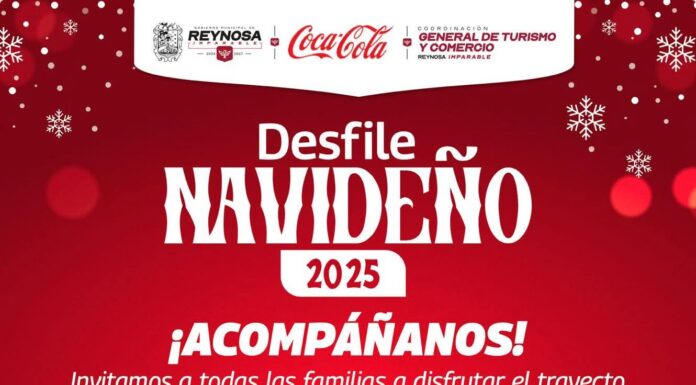 Disfruta Hoy el Gran Desfile Navideño 2025 en Reynosa!