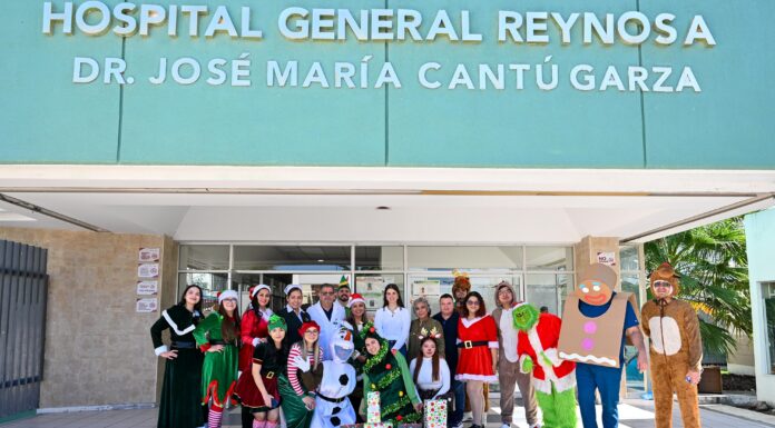 Entrega Voluntariado DIF-Reynosa juguetes y sonrisas en el Hospital General