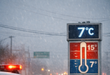 Frente Frío 24 provoca bajas temperaturas y lluvias en Reynosa